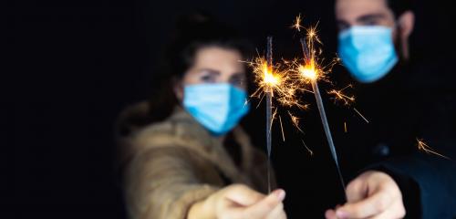 Silvester 2020 Neujahr 2021