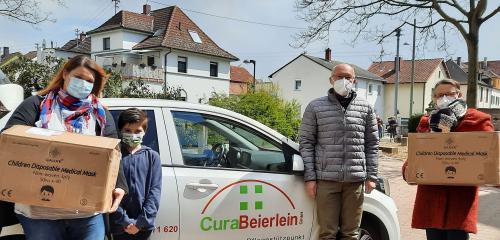 Maskenspende für Grundschulkinder