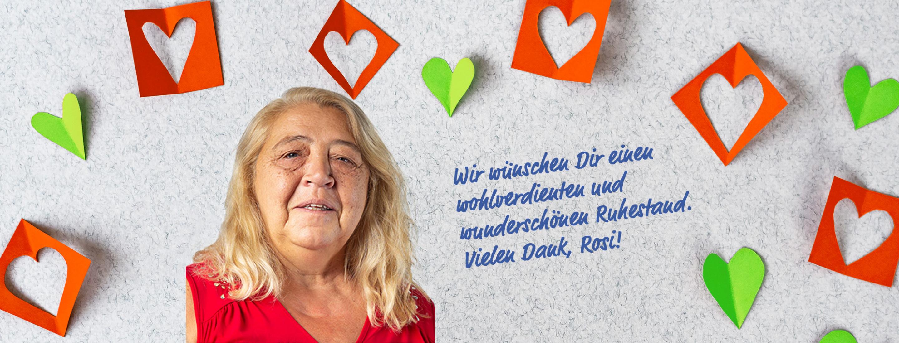 Verabschiedung unserer wertvollen Kollegin Roswitha Melis in den Ruhestand